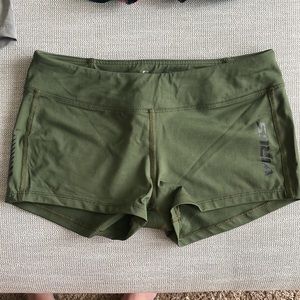 Virus Intl compression shorts